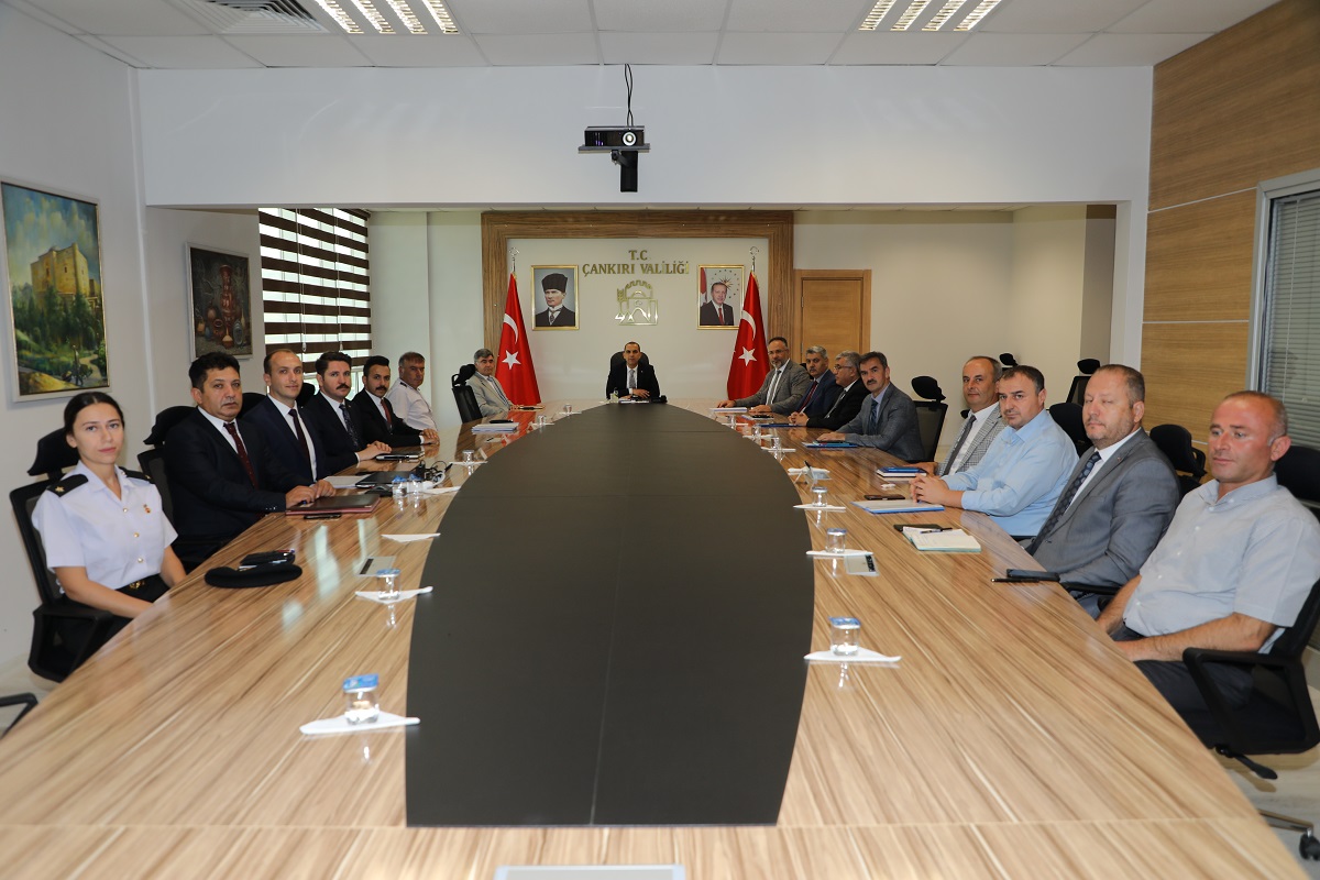 Üniversite Güvenlik Koordinasyon Kurulu Toplantısı Gerçekleştirildi